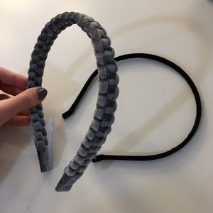 💁‍♀️Anthropologie Velvet Headband Set💁‍♀️